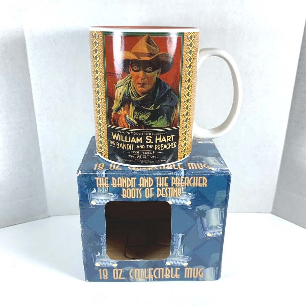 Bandit & The Preacher Boots of Destiny 18oz Collectible‎ Mug 2003 Vandor